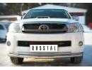 Toyota Hilux 2009-2014 Защита переднего бампера d63/42 (дуга) TLZ-000002